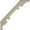 Ekena Millwork SAMPLE - 3 1/8"H x 3 1/8"P x 4 1/4"F x 12"L, (1 7/8" Repeat) Foster Coin & Bead Crown Moulding SAMPLE-MLD03X03X04FO - alternate 2